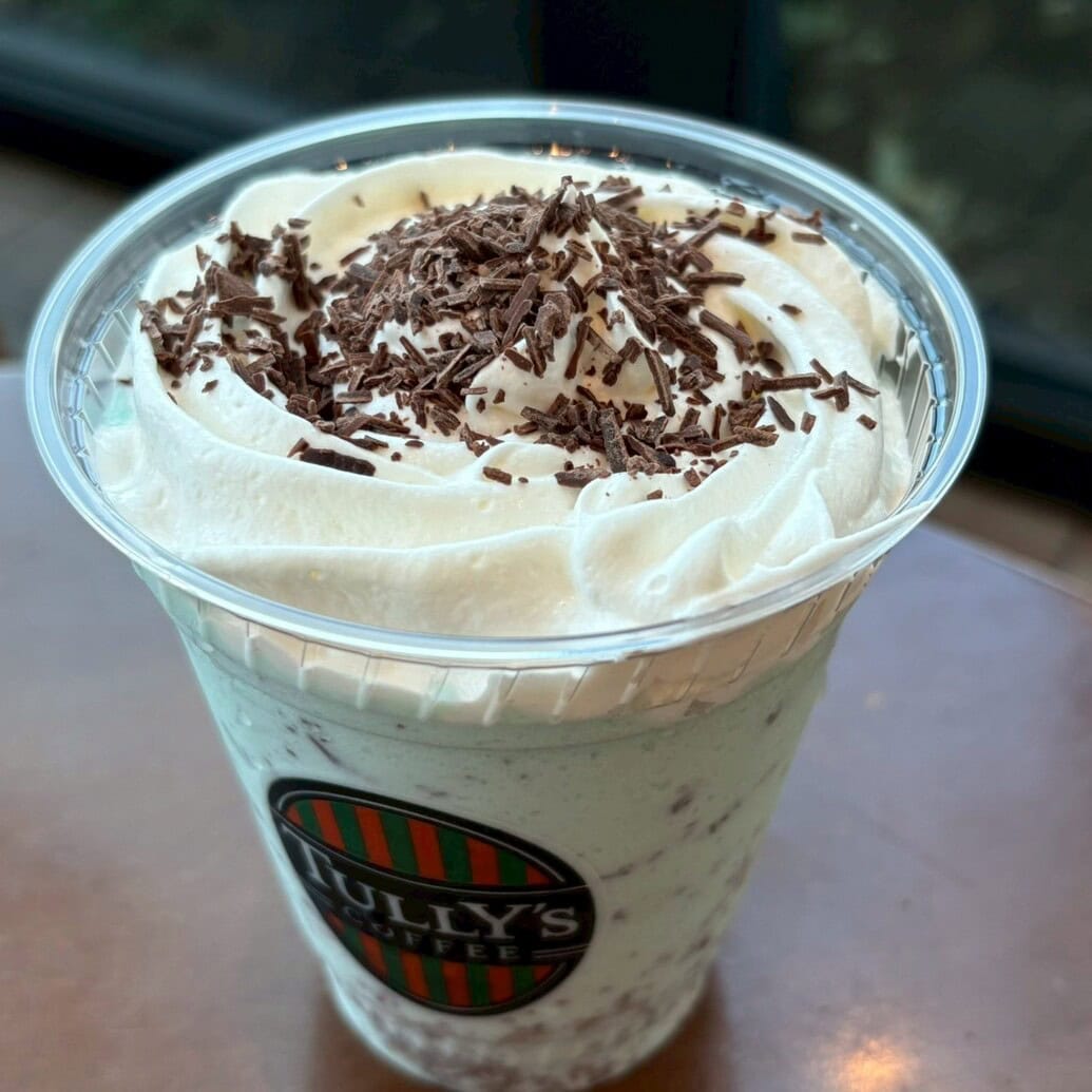 タリーズコーヒー　チョコミントシェイク