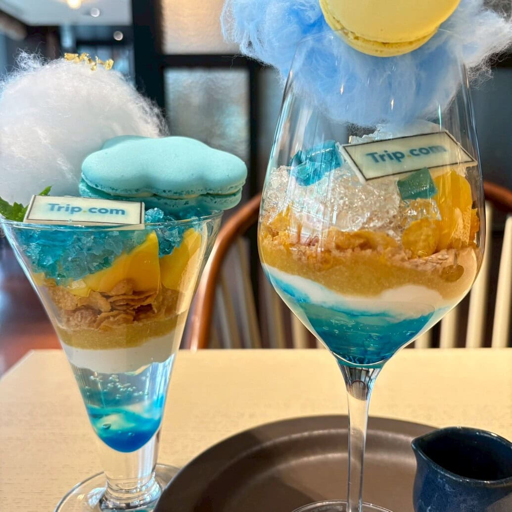 Trip.com×ハイアット セントリック 銀座 東京　コラボパフェ