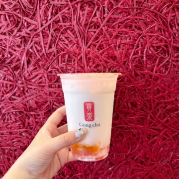 ピーチフルピーチ ミルクティー