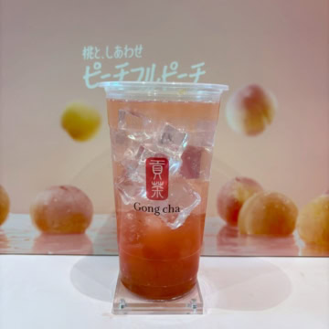 ピーチフルピーチ スパークリングティー