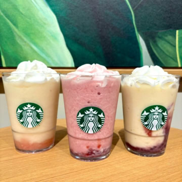 【スタバ】約160通りのカスタマイズができる⁉ 39店舗限定『My フルーツ³ フラペチーノ®』を徹底レポ♡
