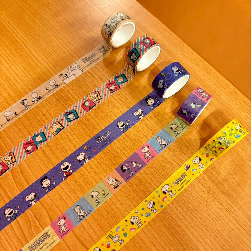 くら寿司×PEANUTS　マスキングテープ