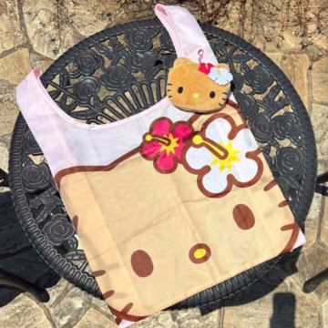 【付録レビュー】可愛すぎる「ハローキティ」のお顔がドドン♡ トートバッグ＆ポーチチャームは夏のおでかけに大活躍！【sweet9月号増刊】
