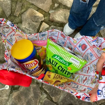 ハローキティ　レトロエコバッグ