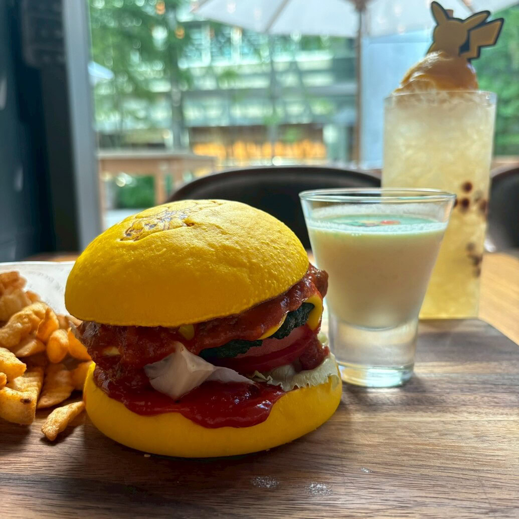 そらとぶピカチュウのグルメバーガーセット