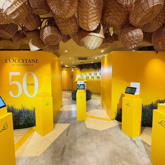 【ロクシタン】祝50周年♡ ポップアップが渋谷に出現！無料でもらえる“映えドリンク”ほか、全容を徹底レポ