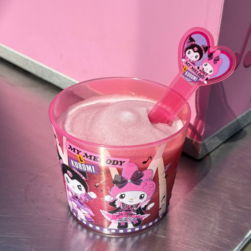 ソフローズン グレープ マイメロディ ＆ クロミ バケツ＆スプーン付き