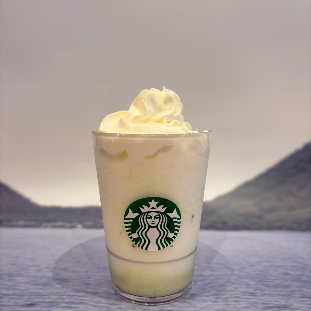 スタバ 群馬 やっぱし榛名山なんさ キウイ ヨーグルト フラペチーノ®