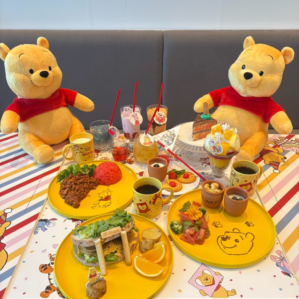 【くまのプーさん】原作デビュー100周年記念♡ スペシャルカフェの気になるメニューを総チェック！