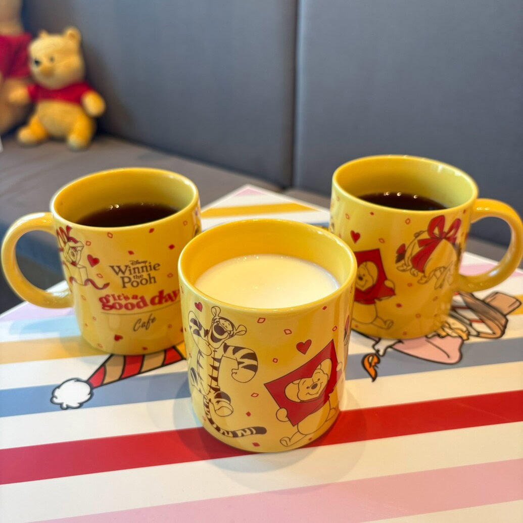 「くまのプーさん」OH MY CAFE　ドリンク