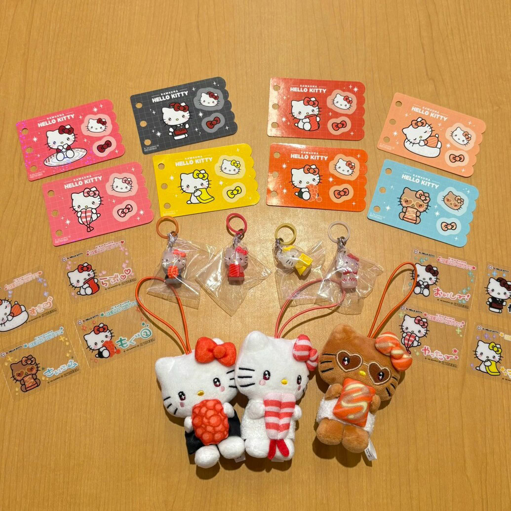 【スシロー】ハローキティコラボ第2弾スタート♡ ここでしかゲットできない激かわグッズを総チェック！