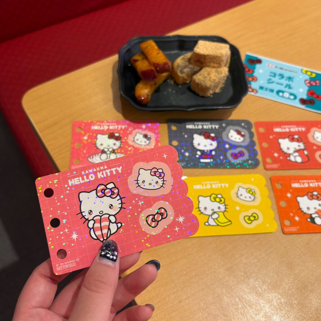 スシロー】ハローキティコラボ第2弾スタート♡ ここでしかゲット