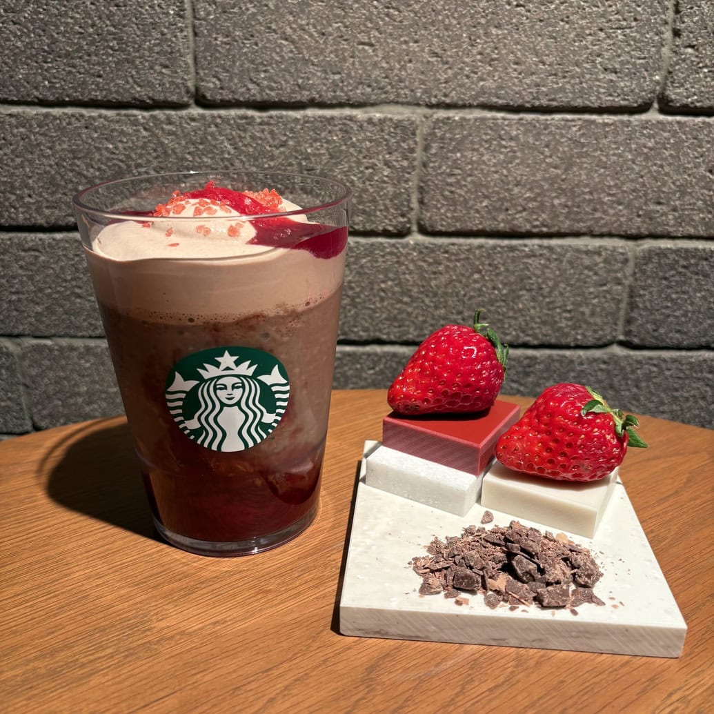 カカオ&ストロベリームース フラペチーノ®