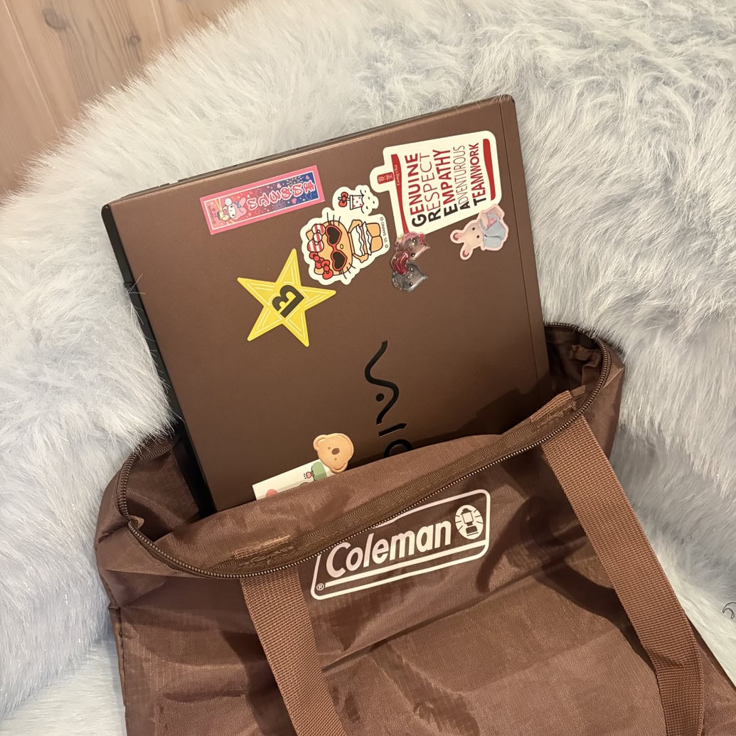 コールマン　ジップ付きトート