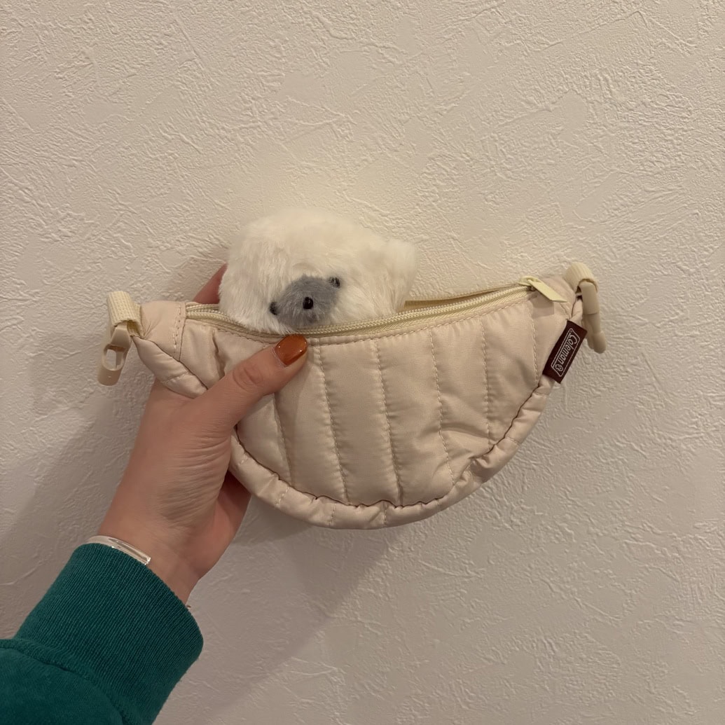 コールマン　クロワッサン形ポーチチャーム