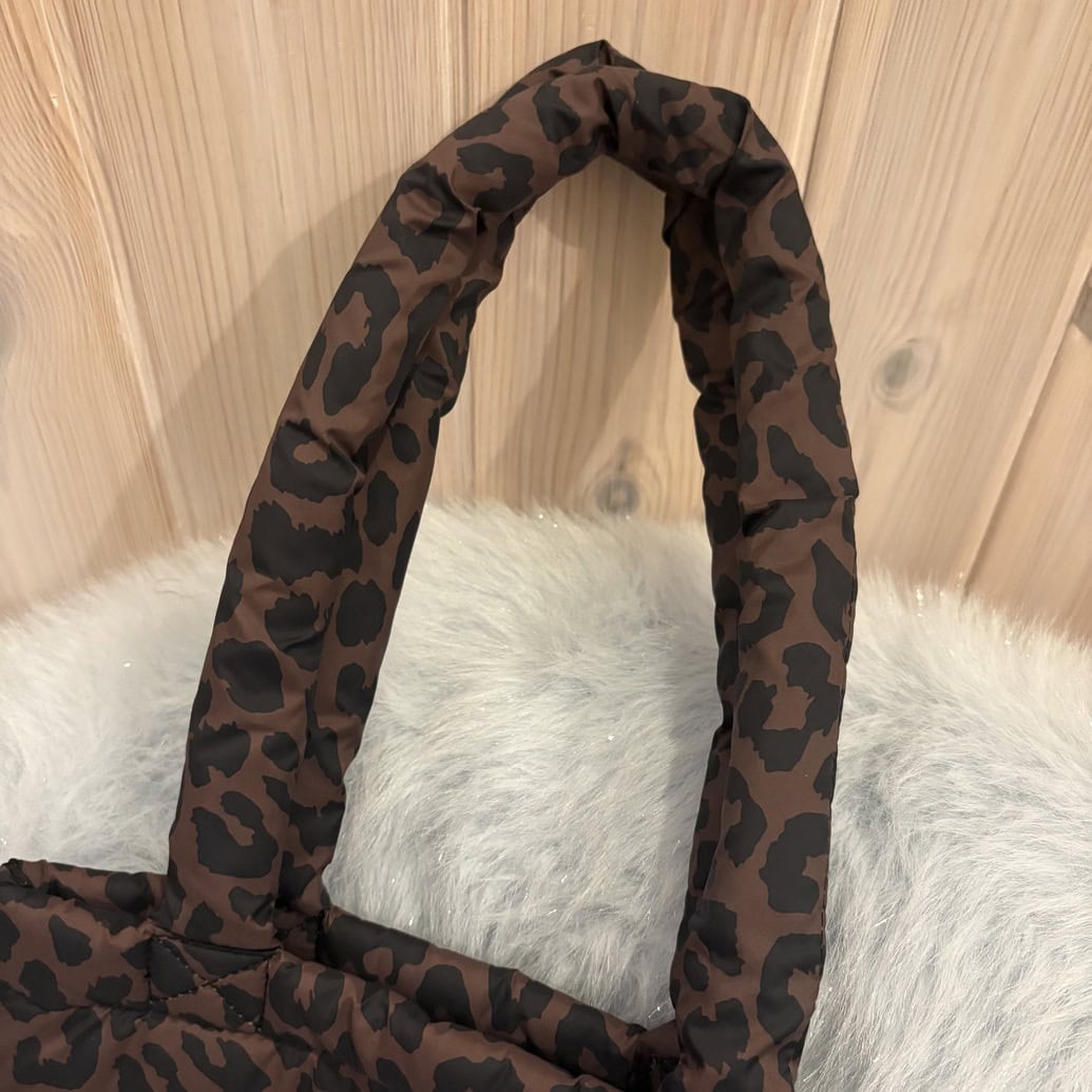 CITIN　スタイリスト金子綾さん監修レオパード柄パフィートート