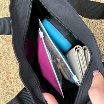 コールマン　ショルダーストラップ付きミニトートバッグ