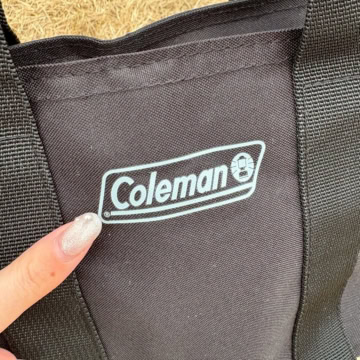 コールマン　ショルダーストラップ付きミニトートバッグ