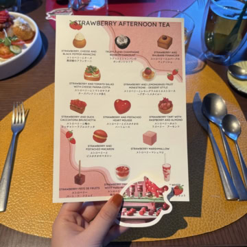 ストロベリーアフタヌーンティー