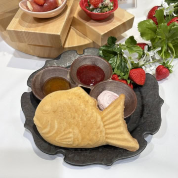 和の苺アフタヌーンティー