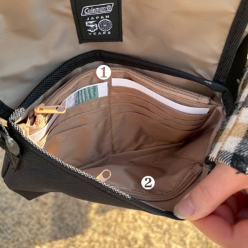 コールマン　ショルダーバッグ