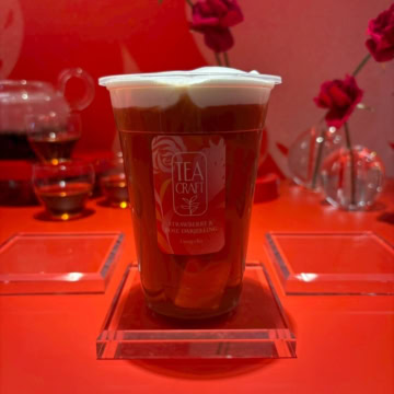 ゴンチャ　ストロベリー＆ローズ ダージリン ミルフォティー