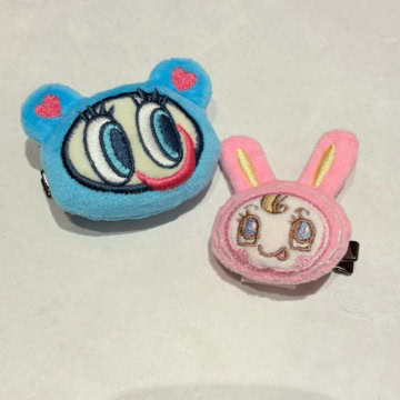ベリエちゃん&ナカムラくん　前髪クリップ