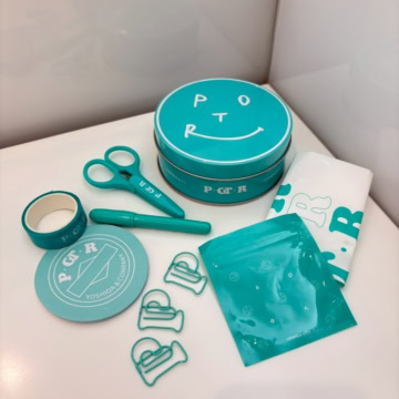【付録レビュー】吉田カバン「POTR」のミニ文具セットが豪華すぎ！ターコイズブルーに一目惚れ♡【smart5月号】