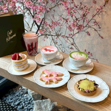 ピンクのキツネが可愛すぎ♡【カフェ キツネ】2026春新作が眼福！桜やピスタチオなど全6種をレポ