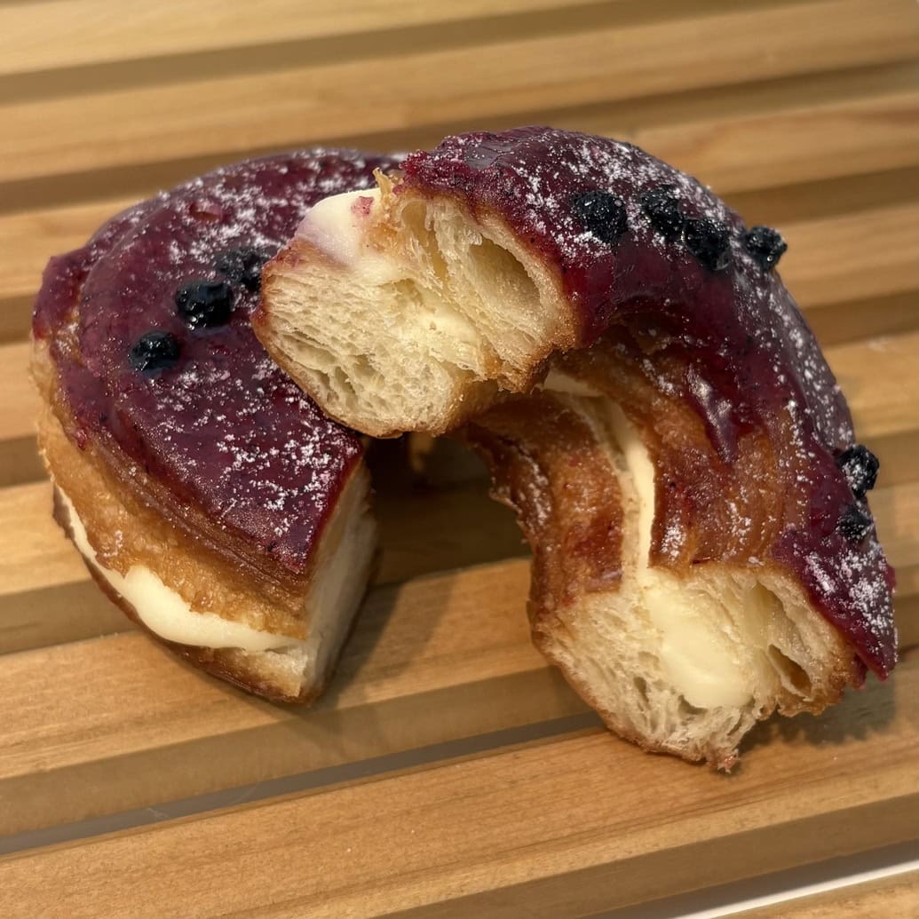 ブルーベリーレアチーズサンド