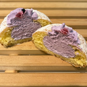 濃厚ブルーベリー生マラサダ