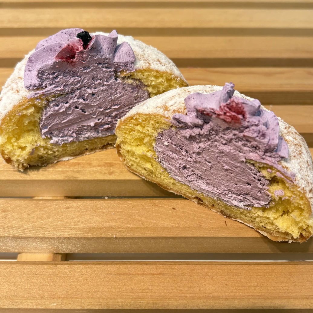 濃厚ブルーベリー生マラサダ