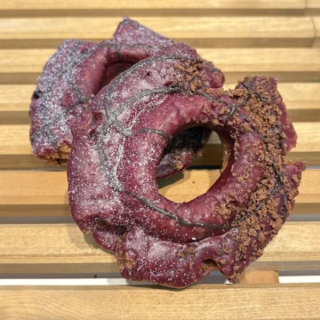 ブルーベリーグレーズチョコファッション