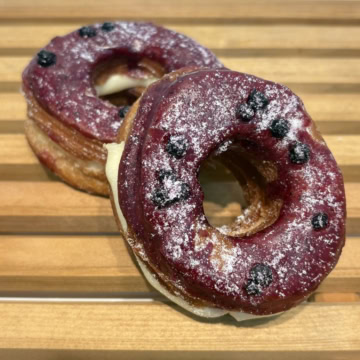 ブルーベリーレアチーズサンド