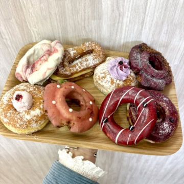 ジャックインザドーナツ　いちごシリーズ、ブルーベリーシリーズ