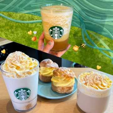【スタバ新作】“飲むシュークリーム”が日本初上陸♡ 心弾む「シュークリーム フラペチーノ®」を最速レポ！