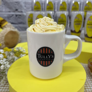 タリーズコーヒー　ハニーハニーミルクラテ