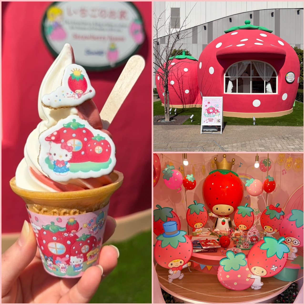 【サンリオ】あの「いちごのお家」が東京・お台場にオープン♡ 展示や限定グッズ＆フード…気になる全貌を徹底レポ！