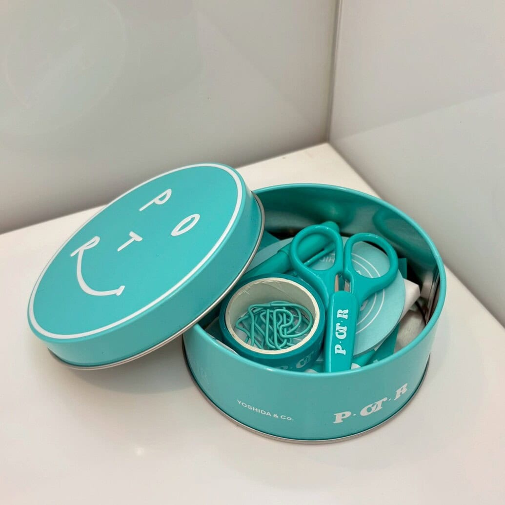 POTR　缶ケース入りミニ文具8点セット