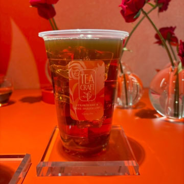 ゴンチャ　ストロベリー＆ローズ ダージリンティー　