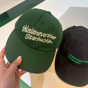 thisisneverthat starbucks キャップ