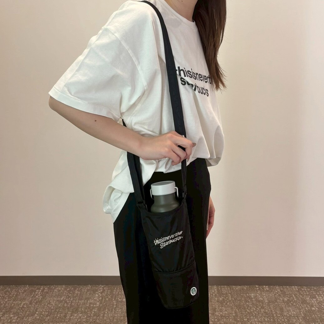 thisisneverthat starbucks パッカブル ボトルバッグ