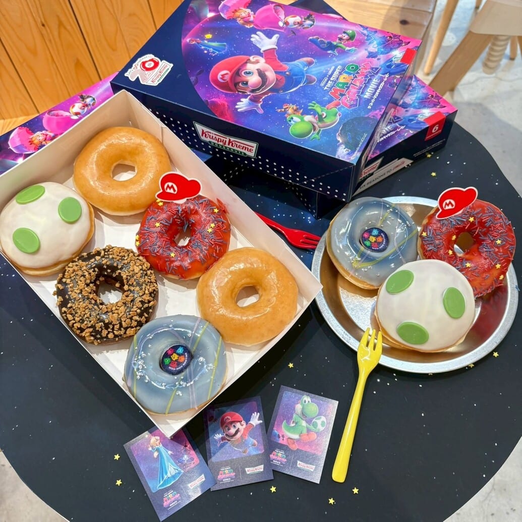 【クリスピー・クリーム・ドーナツ】マリオやハテナブロックがドーナツに!? 限定コラボ全4種レポ