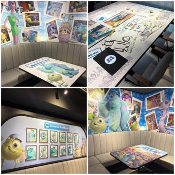 「モンスターズ・インク」OH MY CAFE