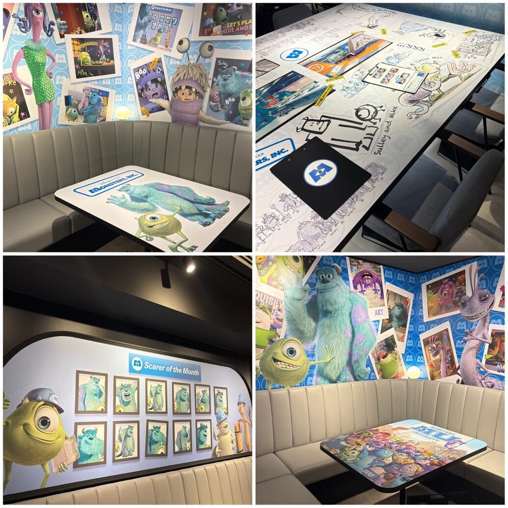 「モンスターズ・インク」OH MY CAFE