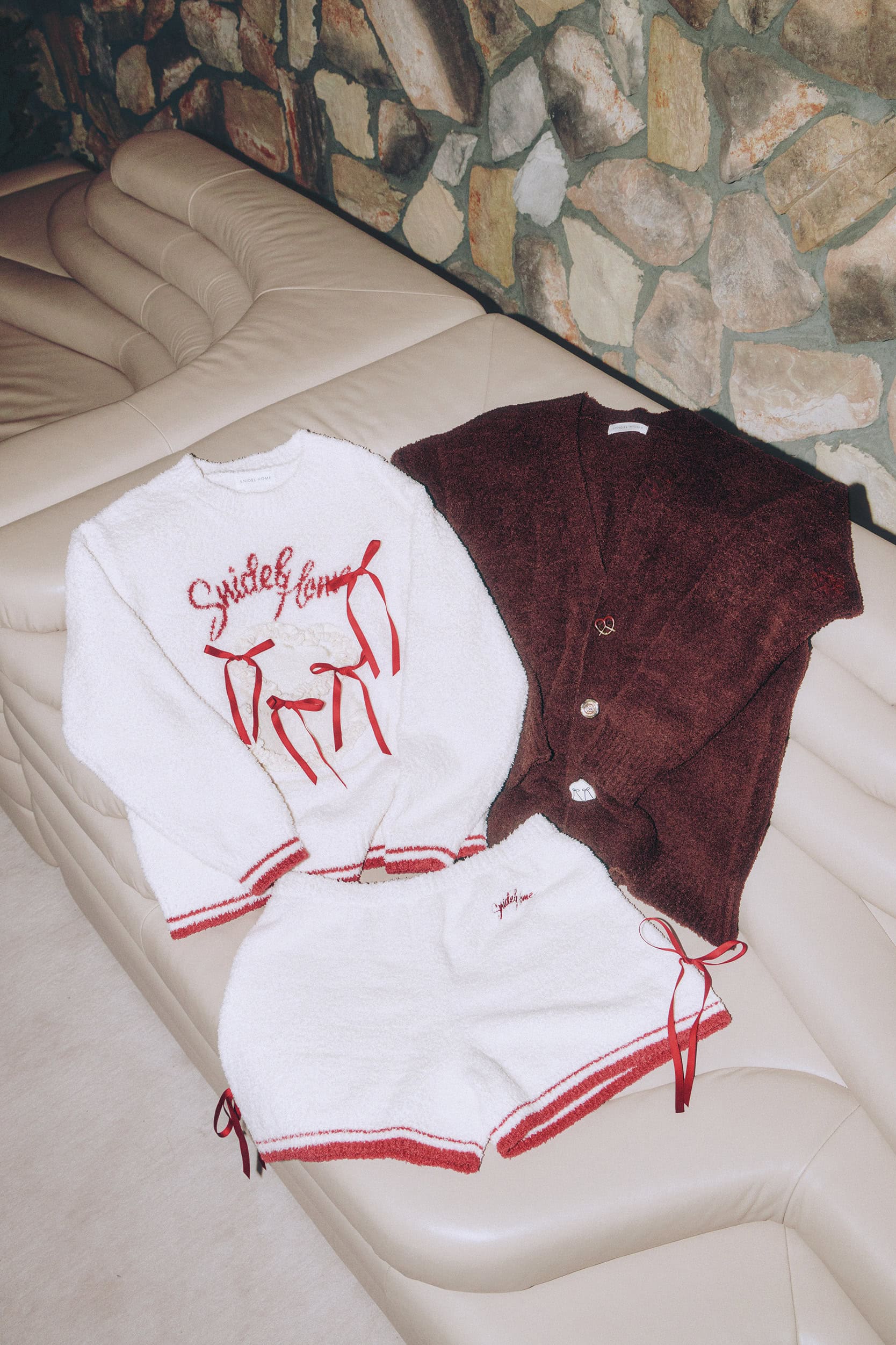 スナイデルホームのもこもこルームウェア