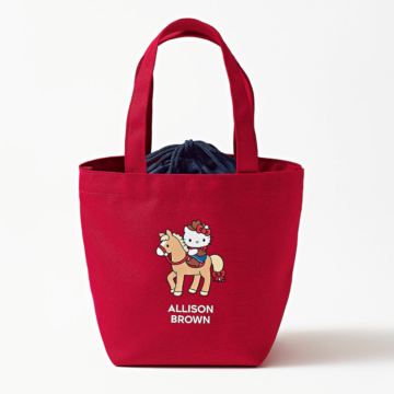 スウィート6月号増刊・特別号オトナスウィート付録は、ハローキティ×アリソンブラウンコラボのランチトート＆保冷巾着。付録予告記事のアイキャッチ画像。