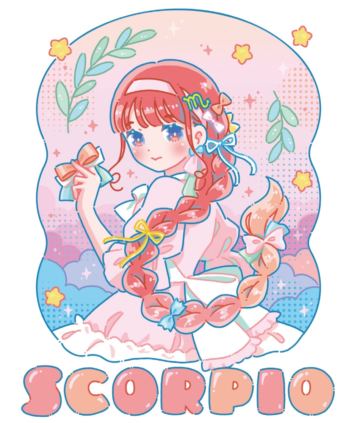 ラブちゃんことLove Me Doの12星座占い「ときめき占い」、さそり座のイメージ画像。