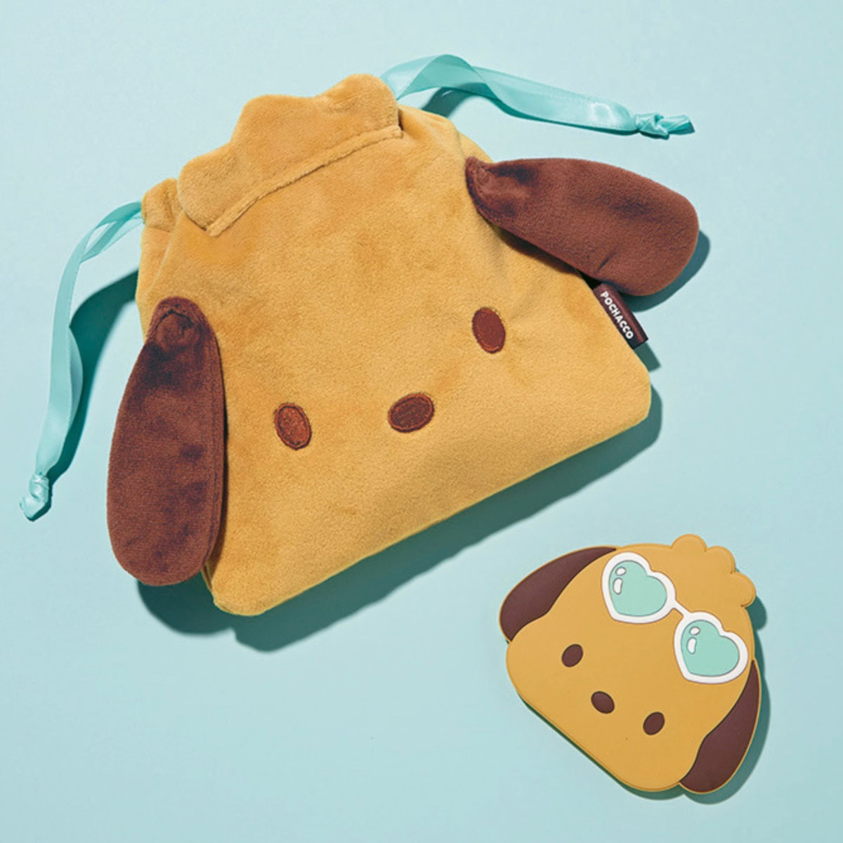 【付録】完売必至の可愛さ♡ 初登場「日焼けポチャッコ」のポーチ＆ミラーは絶対欲しい！【スウィート8月号増刊】