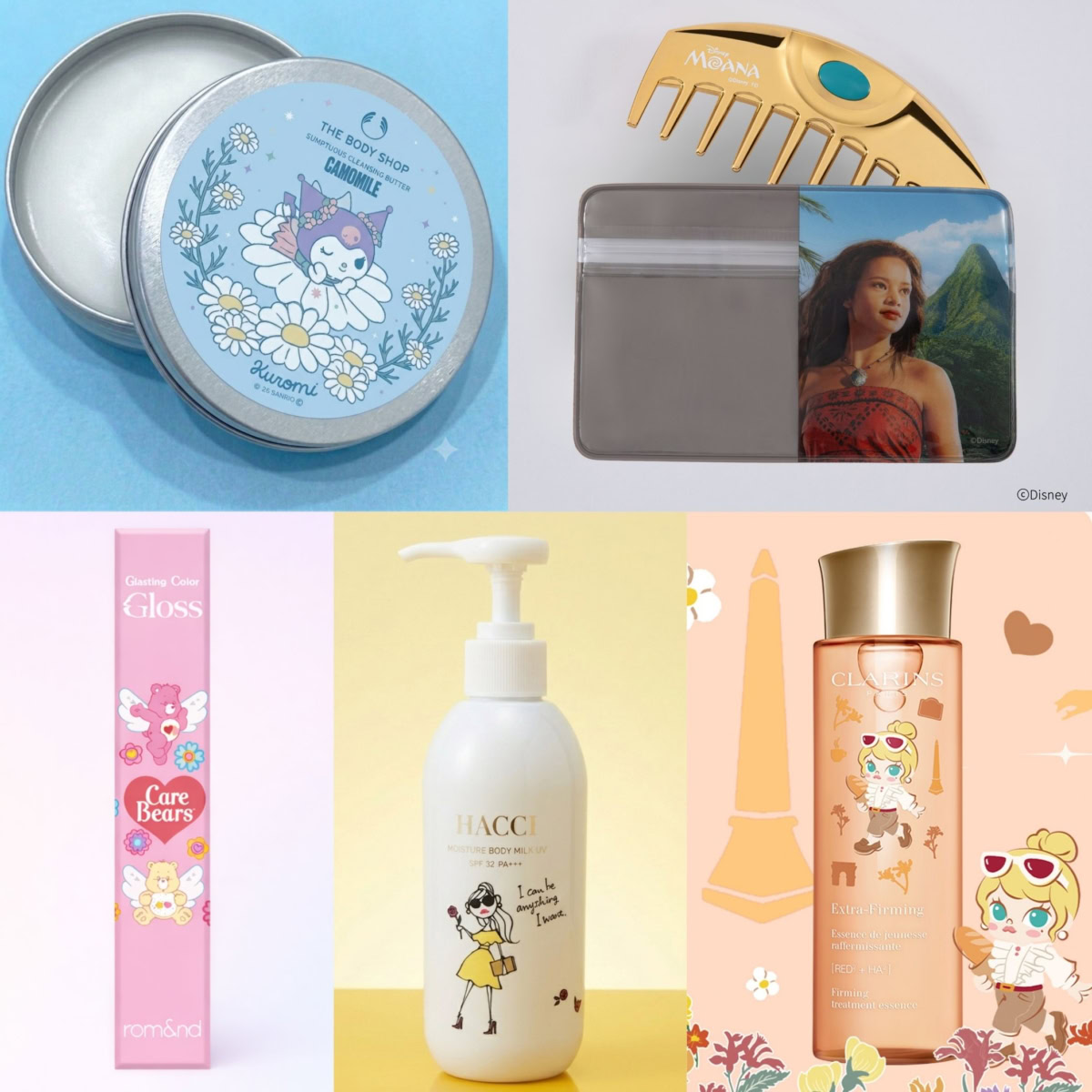 【2026限定コスメ】モアナからクロミまで…キャラコラボが可愛すぎ♡ 今すぐ買うべき新作5選【BEAUTY BUZZ】